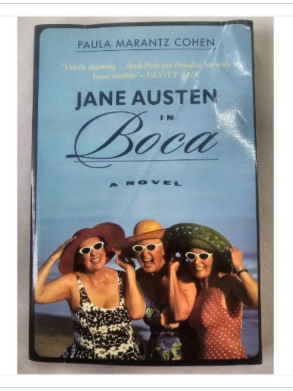 Jane Austen in Boca Paula Marantz Cohen 2003 First Edition Paperback Book Novel